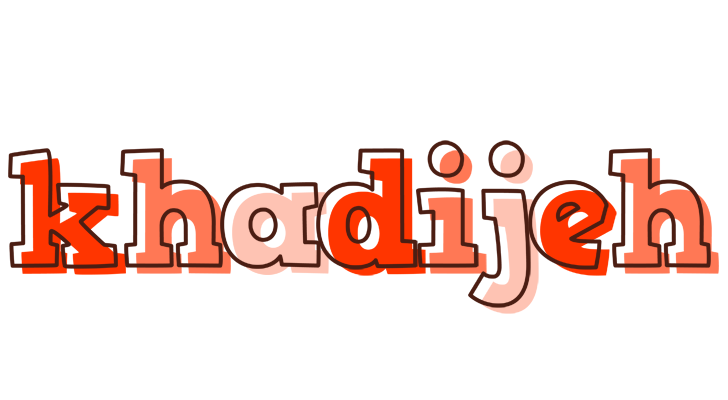 Khadijeh paint logo