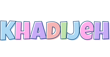 Khadijeh pastel logo