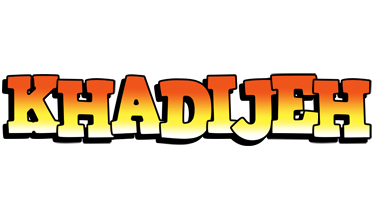 Khadijeh sunset logo