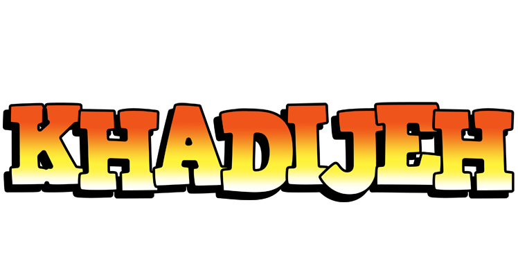 Khadijeh sunset logo