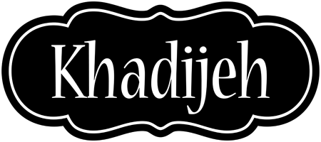 Khadijeh welcome logo