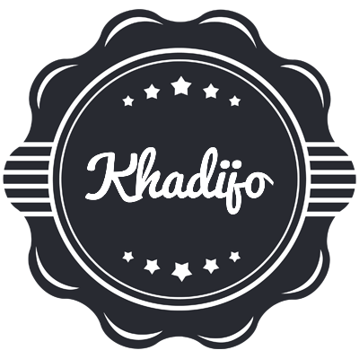 Khadijo badge logo