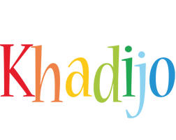 Khadijo birthday logo