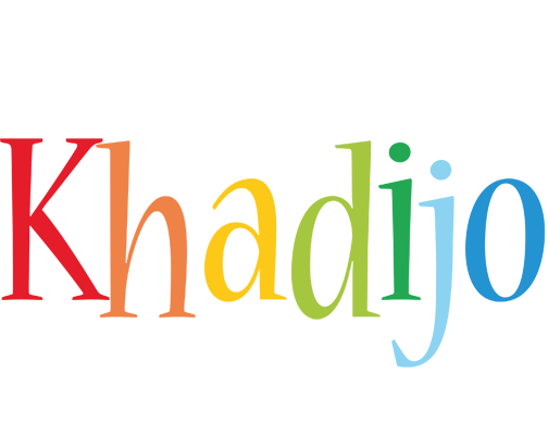 Khadijo birthday logo