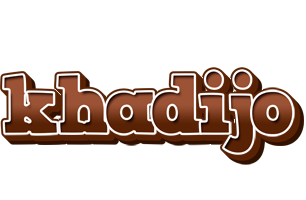 Khadijo brownie logo