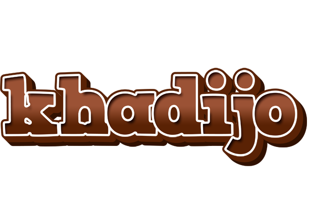 Khadijo brownie logo