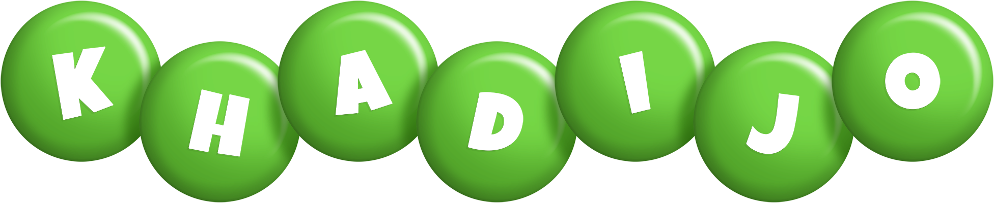 Khadijo candy-green logo