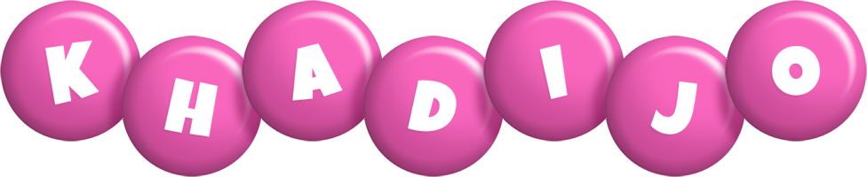 Khadijo candy-pink logo