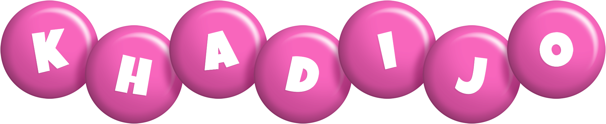 Khadijo candy-pink logo