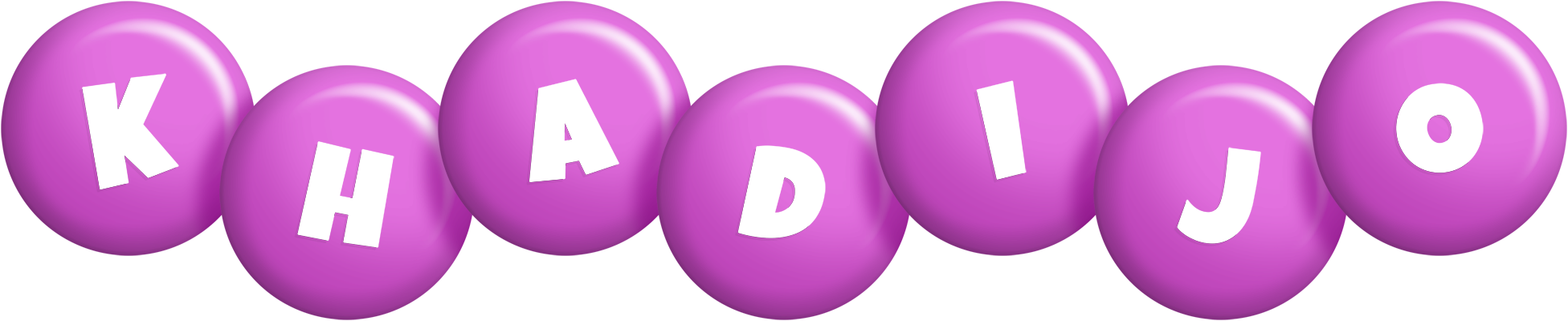 Khadijo candy-purple logo