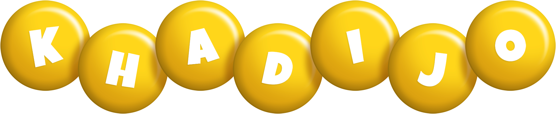 Khadijo candy-yellow logo