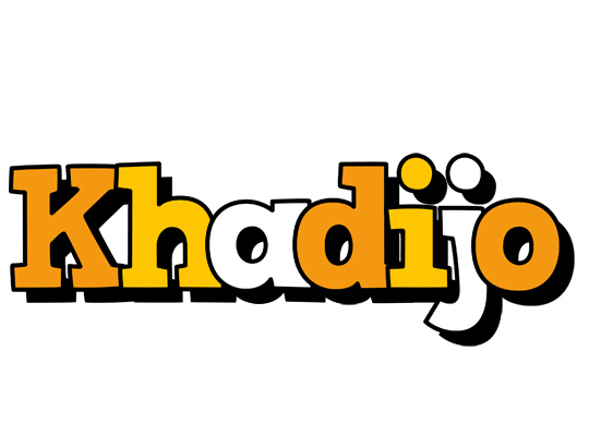 Khadijo cartoon logo