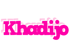 Khadijo dancing logo