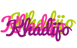 Khadijo flowers logo