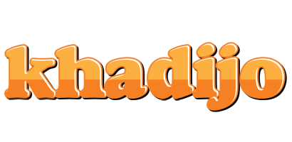 Khadijo orange logo