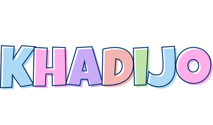 Khadijo pastel logo