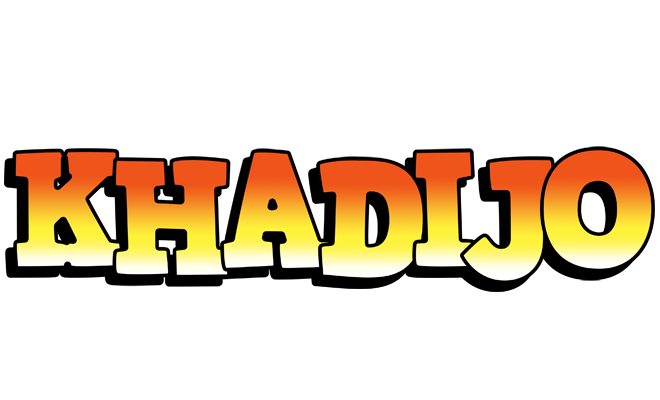 Khadijo sunset logo