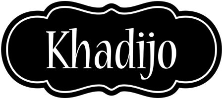 Khadijo welcome logo