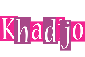 Khadijo whine logo