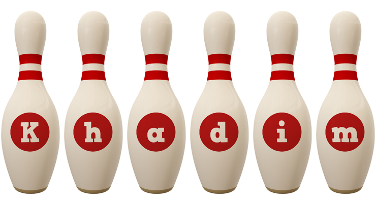 Khadim bowling-pin logo