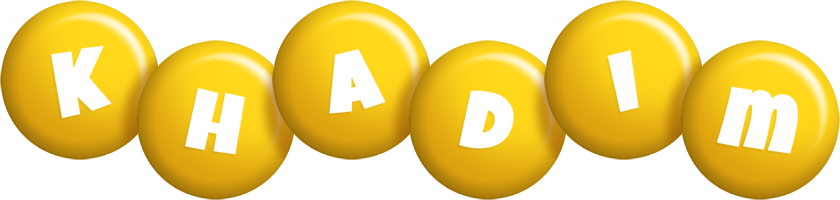 Khadim candy-yellow logo