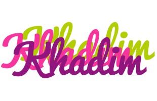 Khadim flowers logo