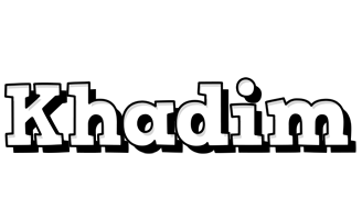 Khadim snowing logo