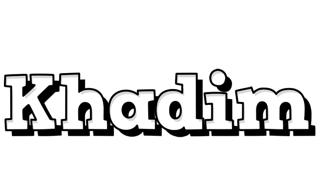 Khadim snowing logo