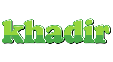 Khadir apple logo