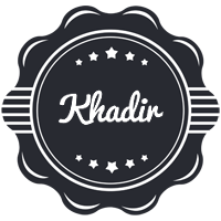 Khadir badge logo