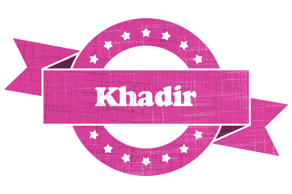 Khadir beauty logo