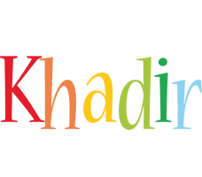 Khadir birthday logo