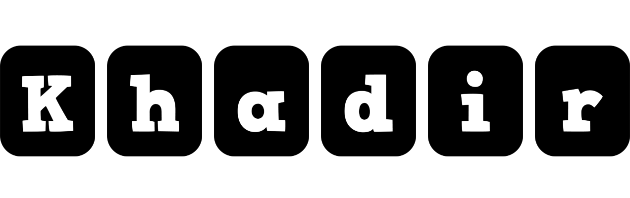 Khadir box logo