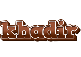 Khadir brownie logo