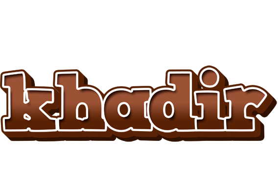 Khadir brownie logo