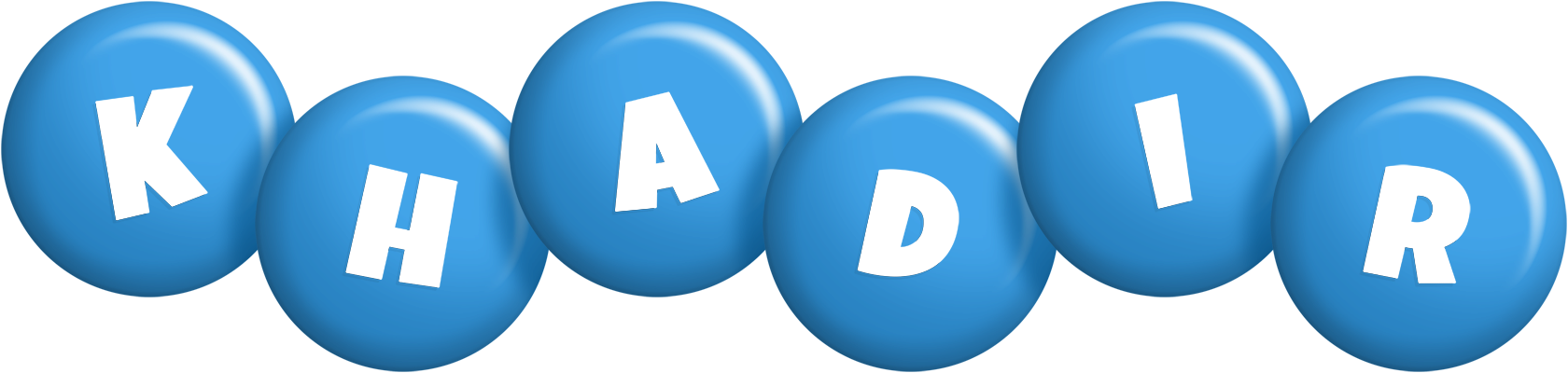 Khadir candy-blue logo