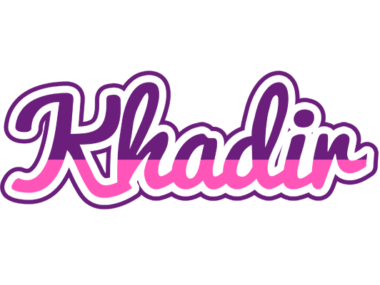 Khadir cheerful logo