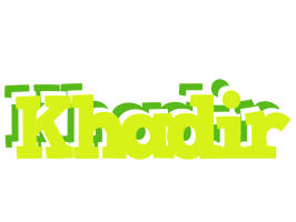 Khadir citrus logo