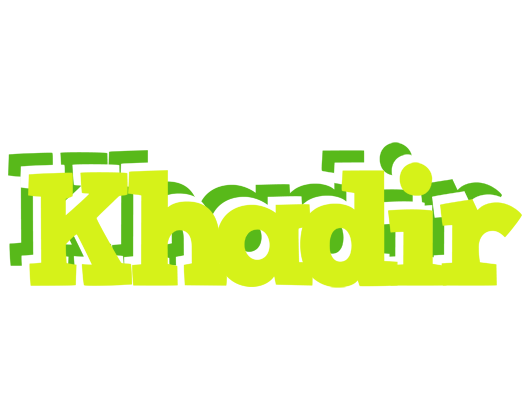 Khadir citrus logo