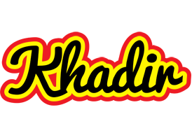 Khadir flaming logo