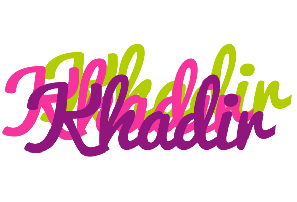 Khadir flowers logo