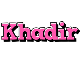 Khadir girlish logo