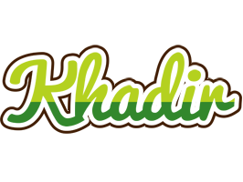 Khadir golfing logo