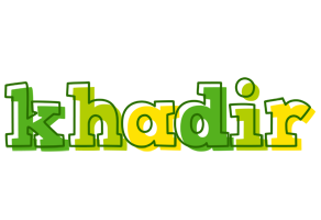 Khadir juice logo