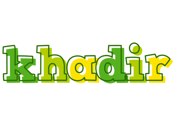 Khadir juice logo