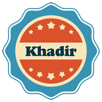 Khadir labels logo