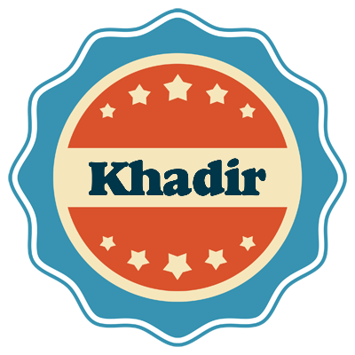 Khadir labels logo