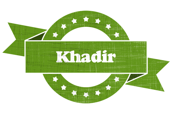 Khadir natural logo