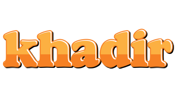 Khadir orange logo