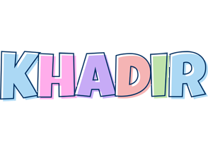 Khadir pastel logo